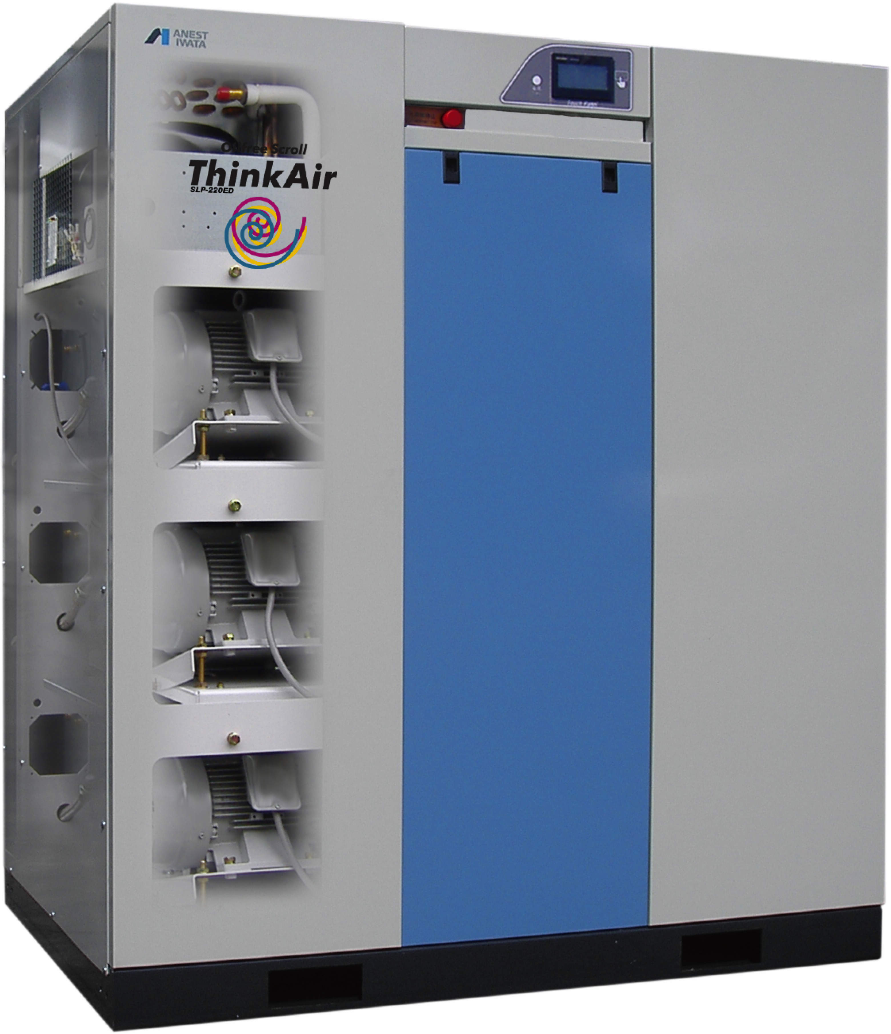 オイルフリースクロールコンプレッサ|SLPシリーズ ThinkAir オイルフリースクロールコンプレッサ|SLPシリーズ ThinkAir