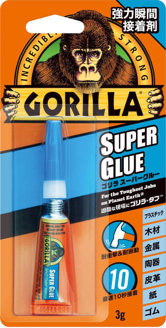 ゴリラスーパーグルー（強力瞬間接着剤） | 呉工業(株) | 製品情報