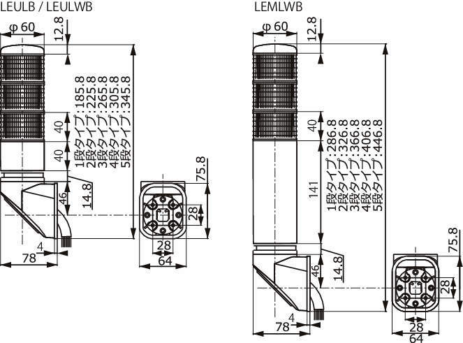 シュナイダー 赤黄緑 φ60 積層式LED表示灯+ブザー+点滅(直付) XVC6B35SK RYG シュナイダーエレクトリックホールデ  (メーカー取寄)