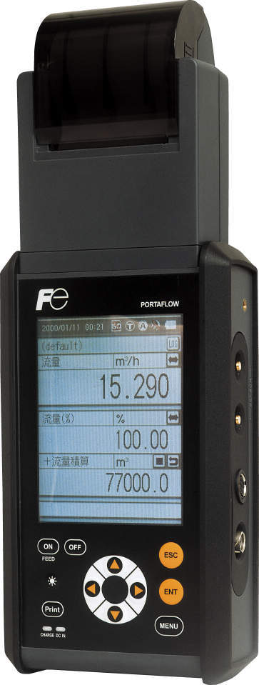 流量計|ポータブル形超音波流量計 Portaflow-C FSC・FSS | 富士 流量計|ポータブル形超音波流量計 Portaflow-C FSC・FSS | 富士