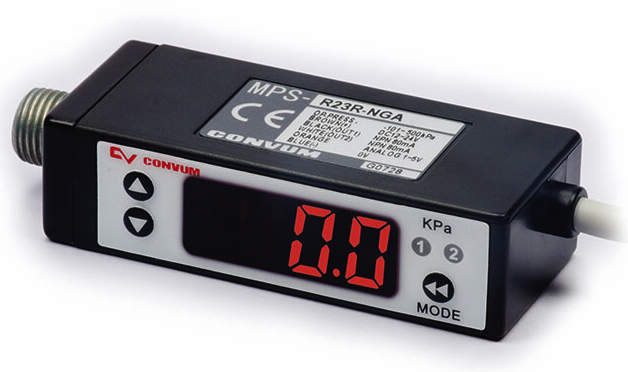 圧力センサ｜デジタル表示付差圧センサ MPS-23 | コンバム ｜ 製品情報