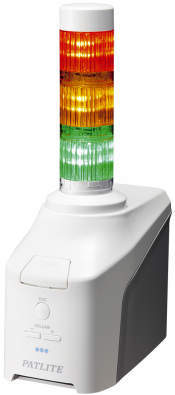 【動作確認済み・美品】 PATLITE SDM-09 パトライト SKP-M2J-Y LED回転灯 SKシリーズ PATLITE(パトライト/旧:春日