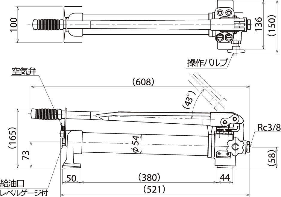 手動ポンプ P-1シリーズ | 理研機器(株) | 製品情報