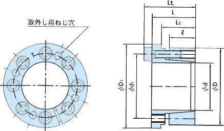 軸締結具｜パワーロック KEシリーズ | 椿本チエイン ｜ 製品情報