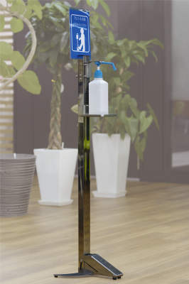 ステンレス製 足踏み式アルコールスタンド | SDG ｜ 製品情報