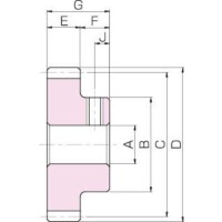 □KHK ステンレス平歯車SUS1-100J19 SUS1100J19(1278092)[送料別途