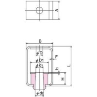 吊り用防振部材｜吊形防振ゴム RF | 倉敷化工 ｜ 製品情報