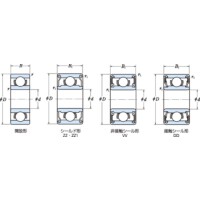 小径玉軸受（単列深溝玉軸受） | 日本精工 ｜ 製品情報 ｜ MEKASYS