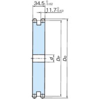 M60 スプロケット 1列新B型 | 三興製作所 ｜ 製品情報 ｜ MEKASYS