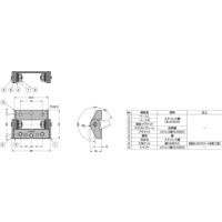 トシ 2軸アシストトルクヒンジ HG-TAJ40SC20 トルク調整機能付
