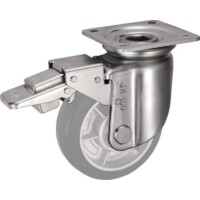 重荷重用キャスター（金具のみ）｜ストッパー付旋回金具 JMB